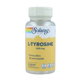 Solaray L-Tirosina 500 mg 50 cápsulas vegetales