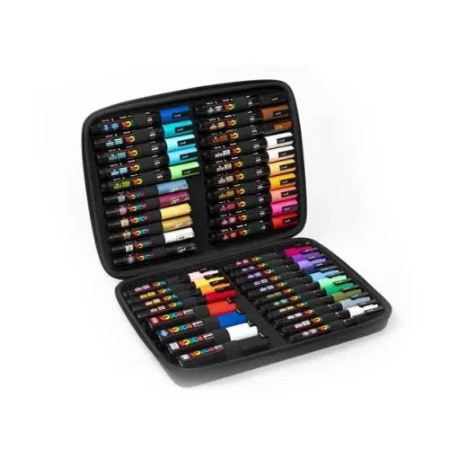 POSCA Maletín Premium de 40 Marcadores Surtidos