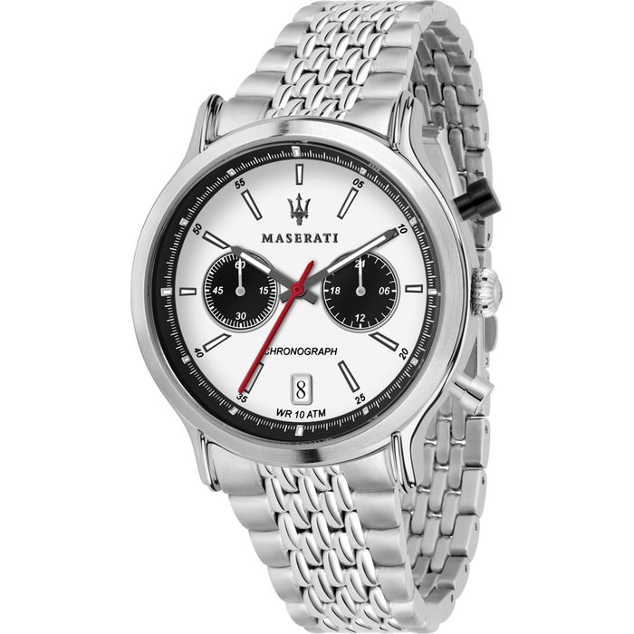 Maserati R8873638004 Epoca Racing 42mm con esfera blanca Maserati R8873638004 Epoca Racing 42mm con esfera blanca