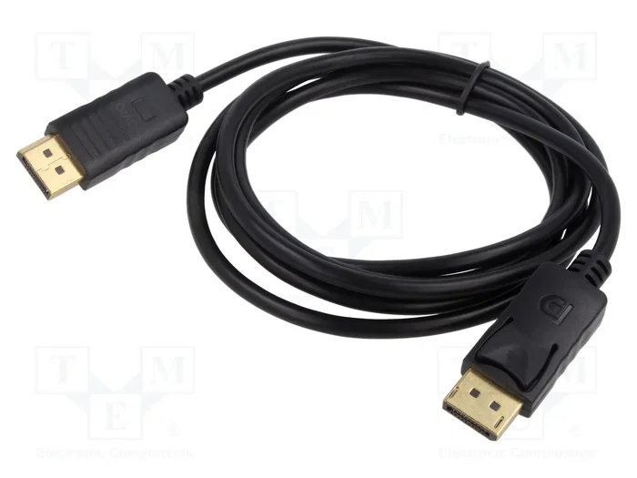 SAVIO Cable DisplayPort Full HD 1080p 1,8m Negro SAVIO Cable DisplayPort Full HD 1080p 1,8m Negro