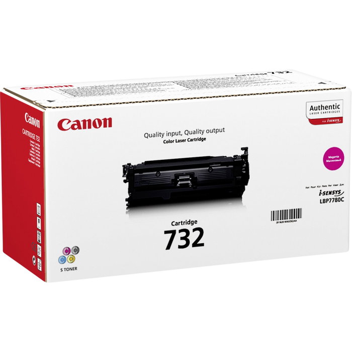 Canon Cartucho de Tóner 732M Magenta para i-SENSYS LBP7780Cx