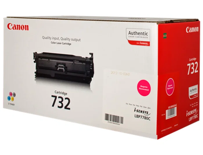 Canon Cartucho de Tóner 732M Magenta para LBP7780Cx