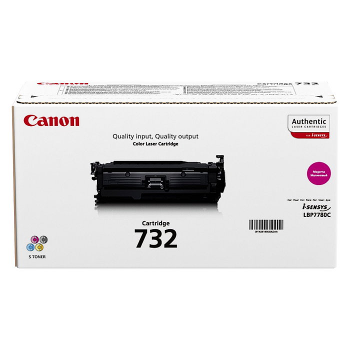 Canon Cartucho de Tóner 732M Magenta para LBP7780Cx