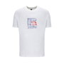 Camiseta de Manga Corta Hombre Russell Athletic Emt E36201 Blanco