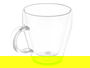 Vivalto Taza Desayuno Borosilicato Transparente 270 ml 11.8 x 8 x 8.9 cm (Set de 24)