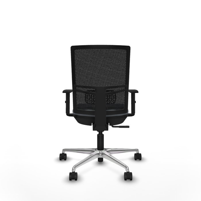 PIQUERAS Y CRESPO Silla de oficina Yunquera Gris y Negro con mecanismo Sincro PIQUERAS Y CRESPO Silla de oficina Yunquera Gris y Negro con mecanismo Sincro