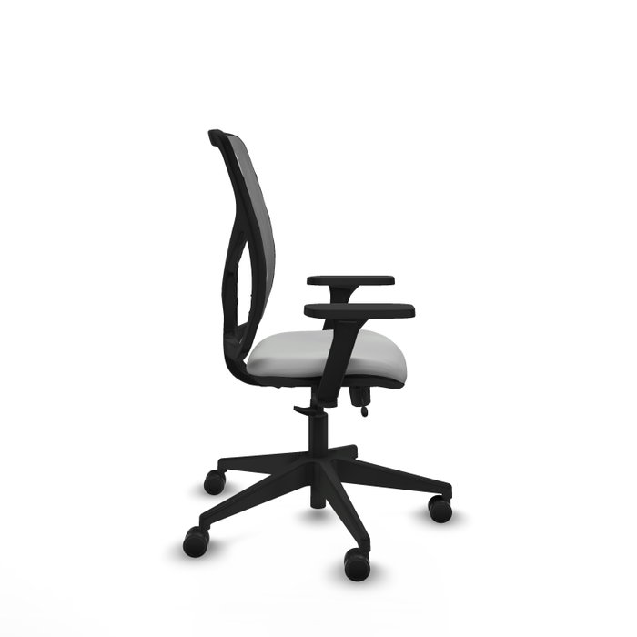 PIQUERAS Y CRESPO Silla de oficina Motilla con mecanismo Sincro/Traslack Gris