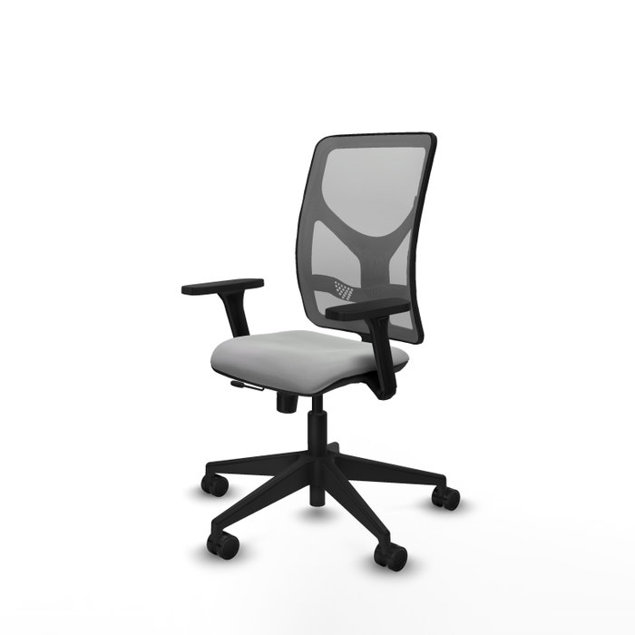 PIQUERAS Y CRESPO Silla de oficina Motilla con mecanismo Sincro/Traslack Gris