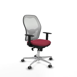PIQUERAS Y CRESPO Silla de oficina Jorquera Granate y Blanco