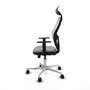 PIQUERAS Y CRESPO Silla de oficina Jorquera con mecanismo Sincro/Traslack Gris y Blanco
