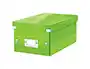 Leitz Caja de almacenamiento Click&Store DVD Box, Verde, 206x147x352 mm Leitz Caja de almacenamiento Click&Store DVD Box, Verde, 206x147x352 mm