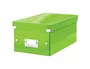 Leitz Caja de almacenamiento Click&Store DVD Box, Verde, 206x147x352 mm