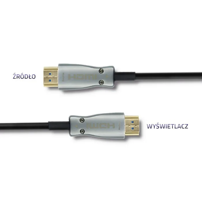 QOLTEC Cable HDMI Óptico de 10m, HDMI 2.0 High Speed + Ethernet QOLTEC Cable HDMI Óptico de 10m, HDMI 2.0 High Speed + Ethernet