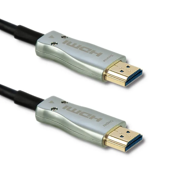 QOLTEC Cable HDMI Óptico de 10m, HDMI 2.0 High Speed + Ethernet QOLTEC Cable HDMI Óptico de 10m, HDMI 2.0 High Speed + Ethernet