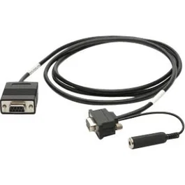 Motorola 25-1322710-03R Cable de Serie Negro DB9 Hembra 1.83 m