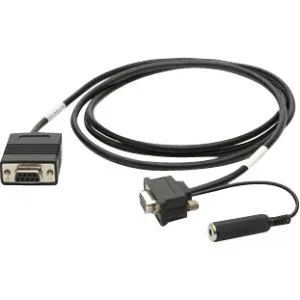 Motorola 25-1322710-03R Cable de Serie Negro DB9 Hembra 1.83 m