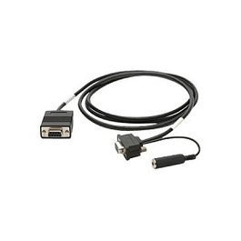 Zebra 25-13227-03R Cable Serie DB9 Negro 1.83 m