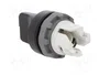 ABB M3S Interruptor Rotativo Negro 22mm