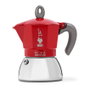 Bialetti Moka Induction 4 tazas Rojo