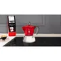 Bialetti - Cafetera Italiana MOKA Inducción Roja 4 Tazas 150 ml - BIA8006363029254
