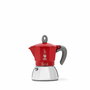 Bialetti - Cafetera Italiana MOKA Inducción Roja 4 Tazas 150 ml - BIA8006363029254