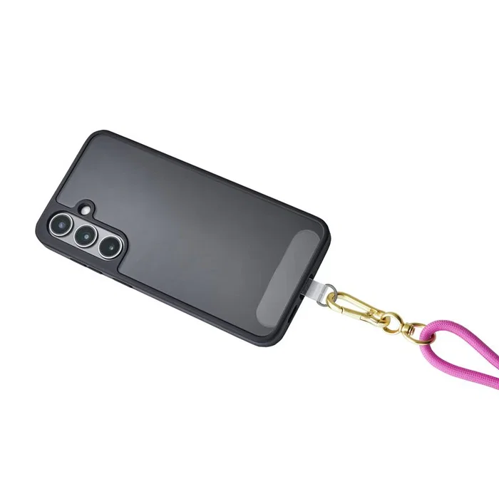 Intenso Handykette als Lade- + Datenkabel USB-C a USB-C, Cable 2 en 1 collar y carga rápida 60W PD 3.0 QC 4.0, 1.65m, Rosa, 7991004
