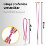 Intenso Cable USB-C a USB-C 1,65m con Lanyard Rosa