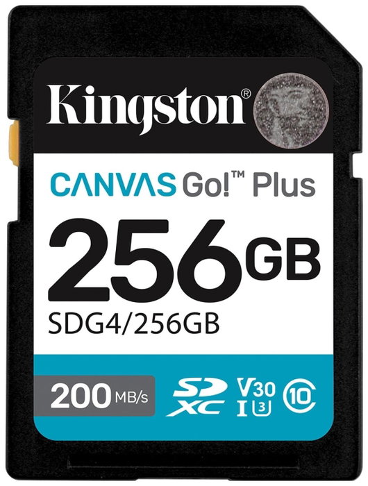 Kingston Canvas Go! Plus 256GB SDXC
