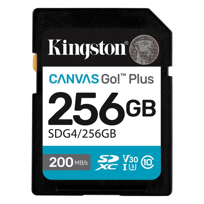 Kingston Canvas Go! Plus 256GB SDXC