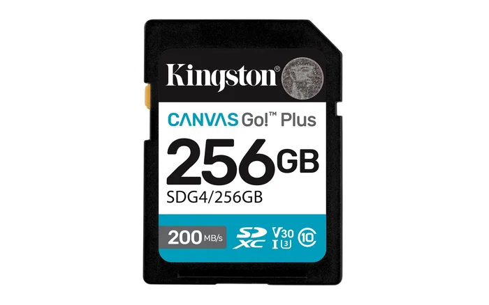 Kingston Canvas Go! Plus 256GB SDXC Kingston Canvas Go! Plus 256GB SDXC