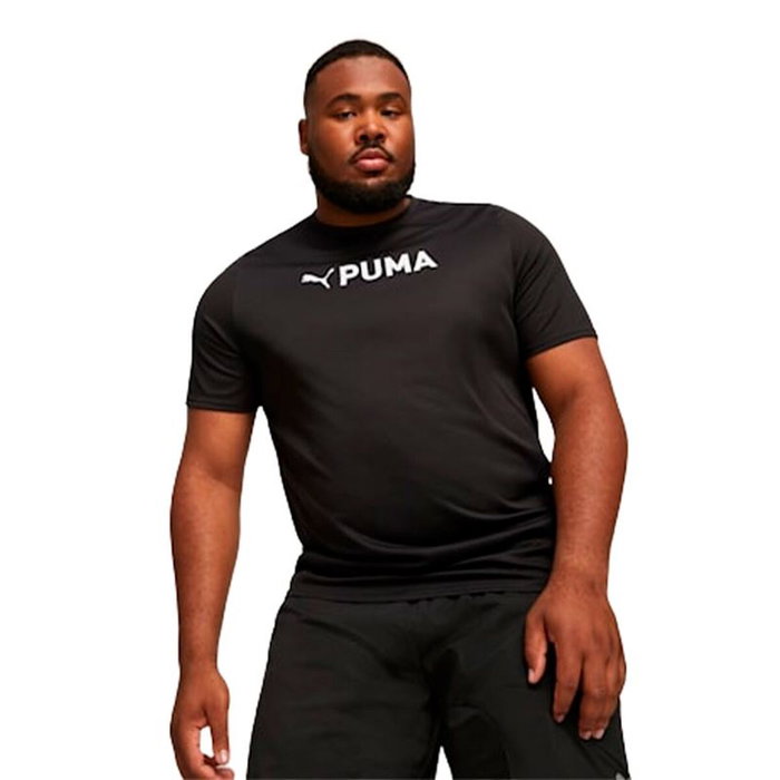 Camiseta de Manga Corta Hombre Puma Fit Ultrabreath Negro Camiseta de Manga Corta Hombre Puma Fit Ultrabreath Negro
