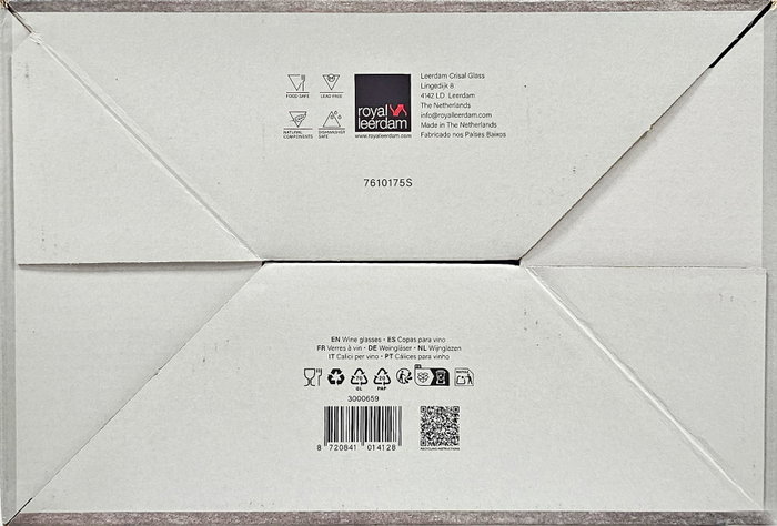 Inde - Set de 6 Copas de Degustación Cata, 54 cl - Dimensiones 8,5 x 6 x 24,5 cm Inde - Set de 6 Copas de Degustación Cata, 54 cl - Dimensiones 8,5 x 6 x 24,5 cm