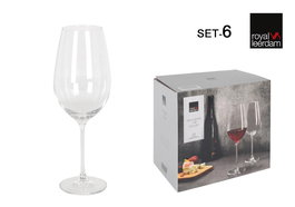 Inde - Set de 6 Copas de Degustación Cata, 54 cl - Dimensiones 8,5 x 6 x 24,5 cm