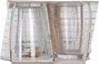 La Mediterranea Set 6 Vasos 250 cc Talco Aros