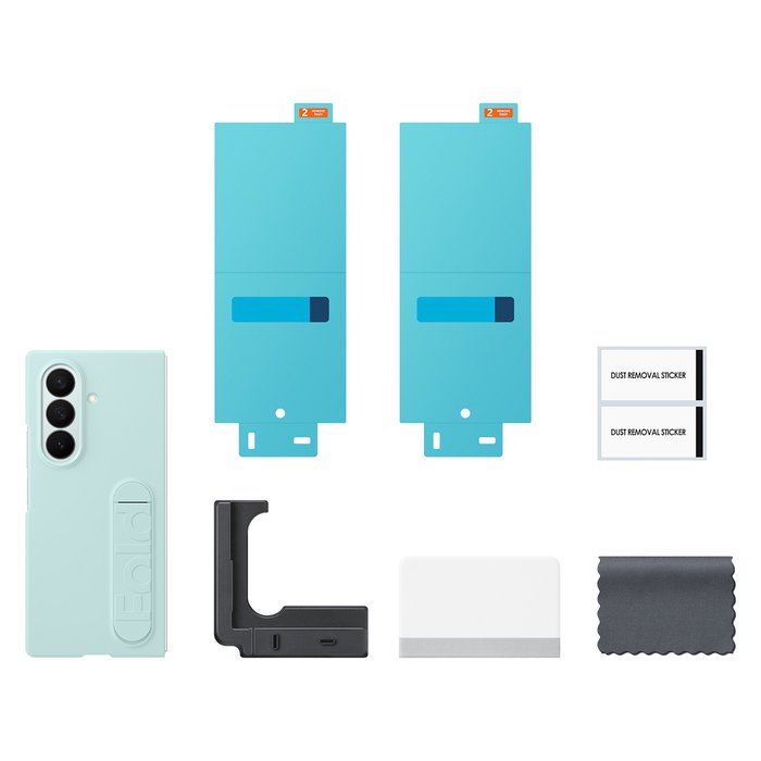 Samsung EF-MF966CMEGWW Funda de Silicona para Galaxy Z Fold7, Color Menta