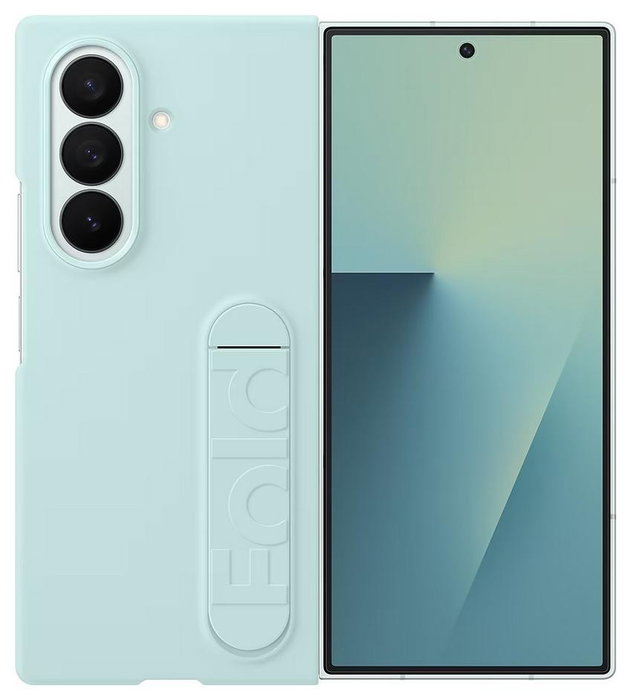 Samsung Funda de Silicona para Galaxy Z Fold7, Color Menta Samsung Funda de Silicona para Galaxy Z Fold7, Color Menta