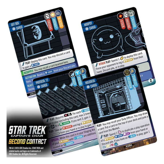 Wizkids Star Trek: Captain's Chair Game Second Contact (Edición Inglés) inevitable