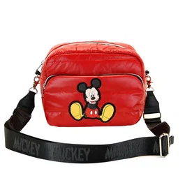 Disney Mickey Mouse Bolso Bandolera IBiscuit Padding Shoes Acolchado Rojo