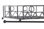 DKD Home Decor Servilletero Metálico Geométrico Negro