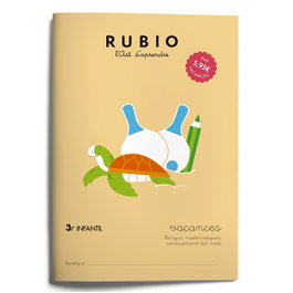 RUBIO Rubio vacances 3r.educació infantil, VV.AA - RUBIO
