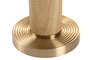 DKD Home Decor Lámpara de Sobremesa de Latón y Mármol Beige y Dorado
