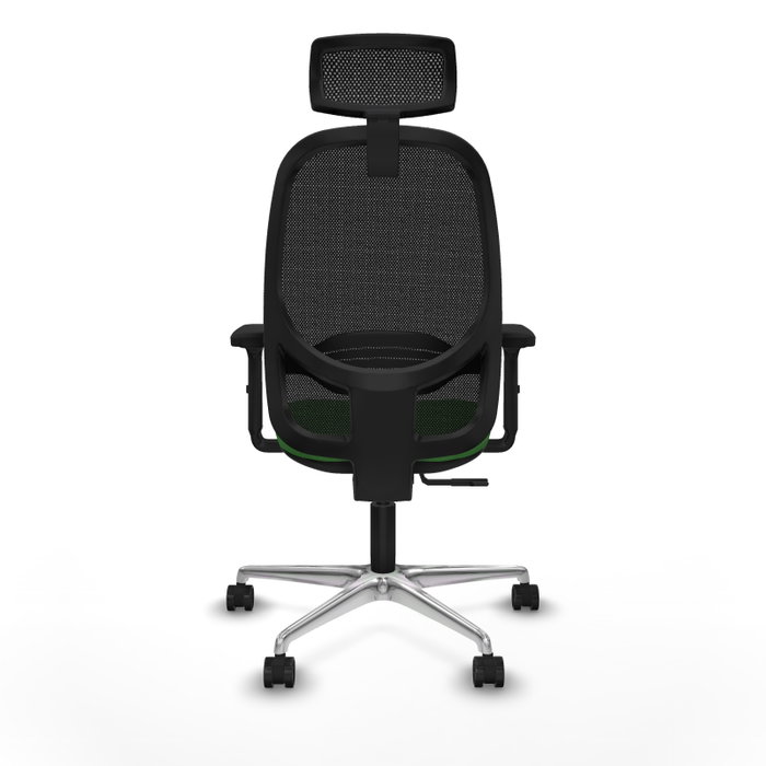 PIQUERAS Y CRESPO Silla de Oficina Cilanco con Mecanismo Sincro, Verde y Negro