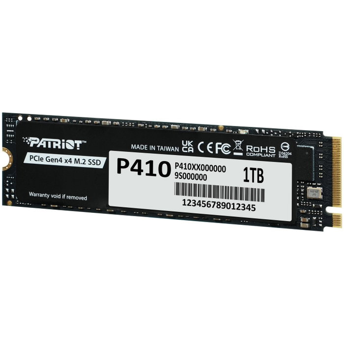 Patriot P410 M.2 1TB PCIe 4.0 NVMe SSD Patriot P410 M.2 1TB PCIe 4.0 NVMe SSD