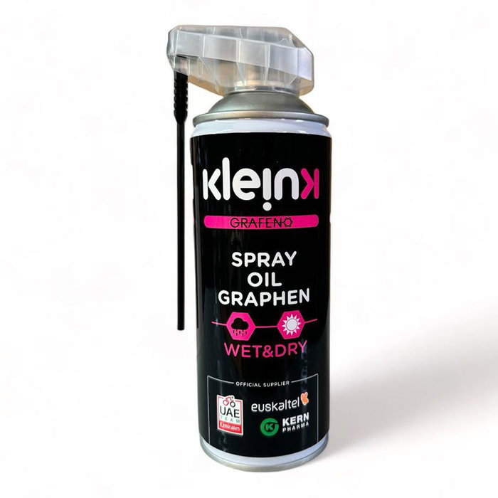 Klein Graphen Spray Lubricante 400ml - Limpia, Protege y Reduce Adherencia de Suciedad Klein Graphen Spray Lubricante 400ml - Limpia, Protege y Reduce Adherencia de Suciedad