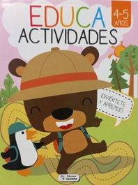 Saldaña Educa Actividades 4-5 Años Naranja