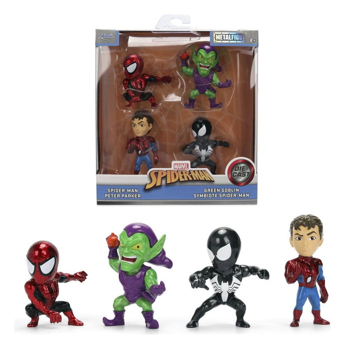 Jada Toys Marvel Pack de 4 Figuras Wave 5 de 6 cm