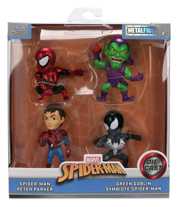 Jada Toys Marvel Pack de 4 Figuras Wave 5 de 6 cm