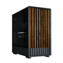 Zalman P10 Namu Black Mini Tower PC Negro con Iluminación Multi Panel(es) de Vidrio Templado