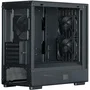 Zalman P10 Namu Black - Caja PC Gaming Mini Torre, Negro, Compatible micro ATX/Mini-ITX, 4 Ventiladores 120mm ARGB, Cristal Templado, USB 3.0, Sin Fuente
