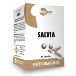 WAYDIET NATURAL PRODUCTS Salvia Phytogranulos 45 Cápsulas para la Menopausia